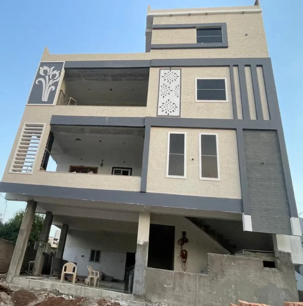 Project at Gurramguda, Hyderabad, completes within 2 months to hand over. G+2 with Pent House of 3466 Sft Builtup Area