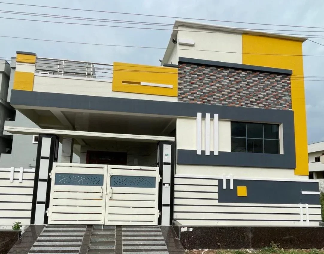 Project at Gangur, Vijayawada, Amaravathi, completed and handed over to Client. Ground Floor of 1288 Sft Builtup Area